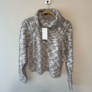 Joie Marled Gray Cowl Neck Sweater